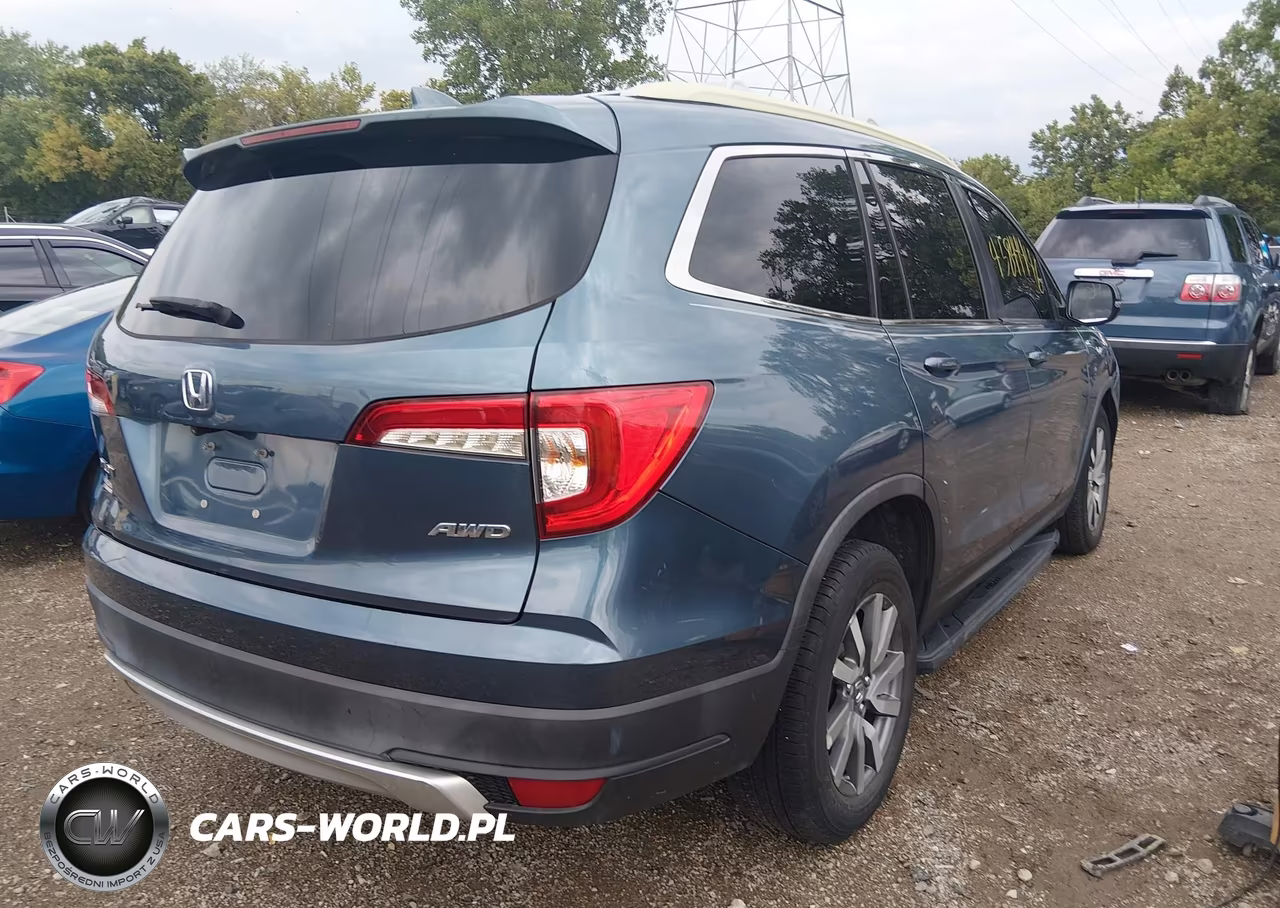 2019 Honda Pilot Ex-L VIN:5FNYF6H57KB019458 - 4