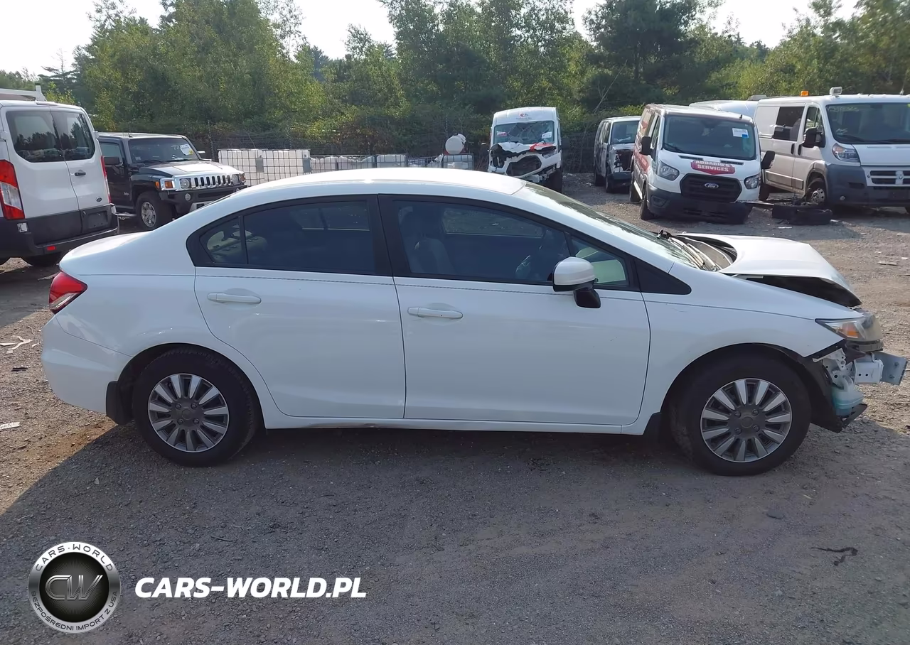 2014 Honda Civic Lx VIN:19XFB2F54EE003744 - 13