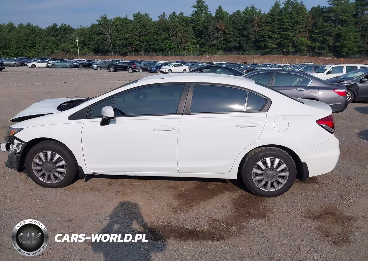 2014 Honda Civic Lx VIN:19XFB2F54EE003744 - 14