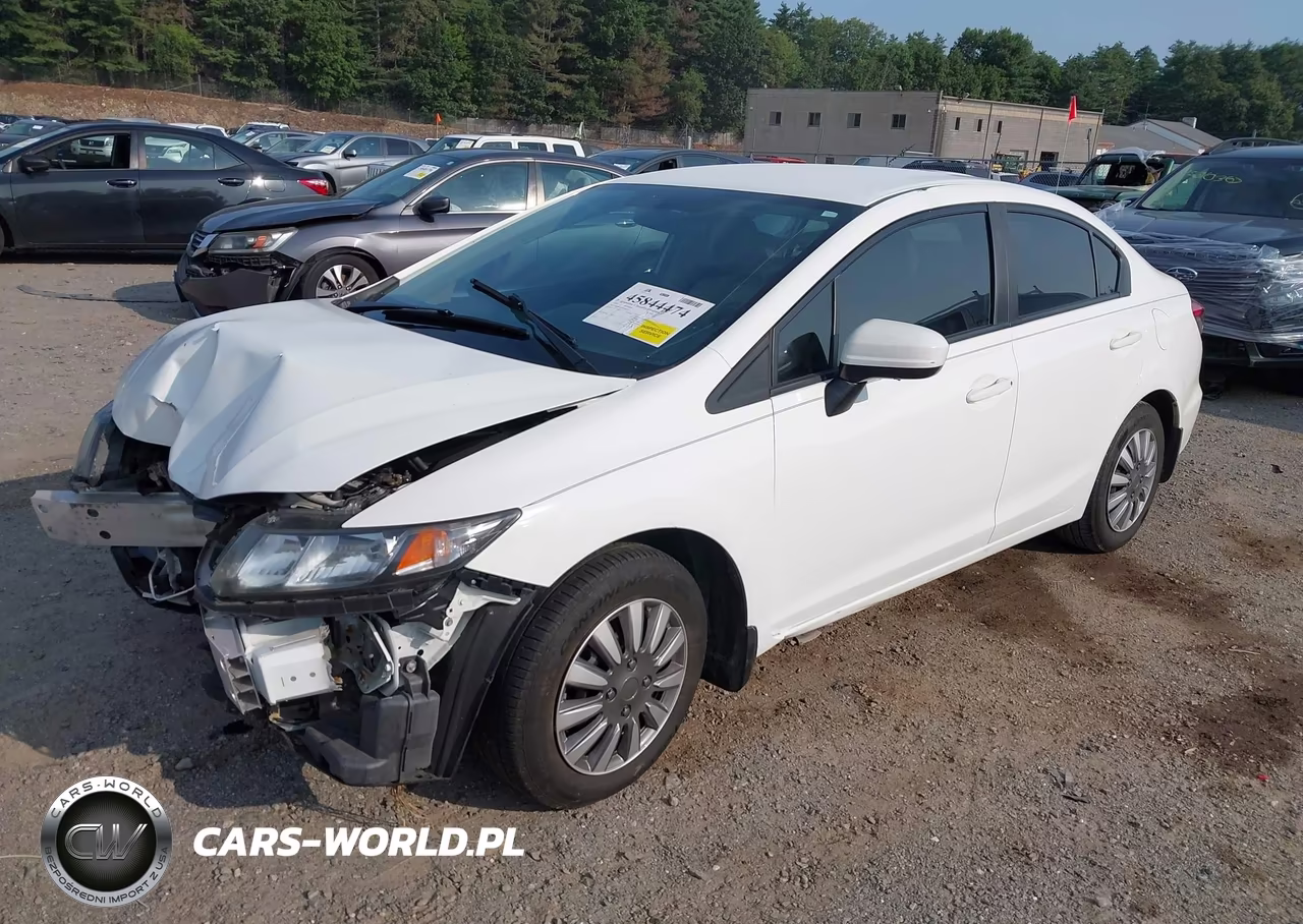 2014 Honda Civic Lx VIN:19XFB2F54EE003744 - 2