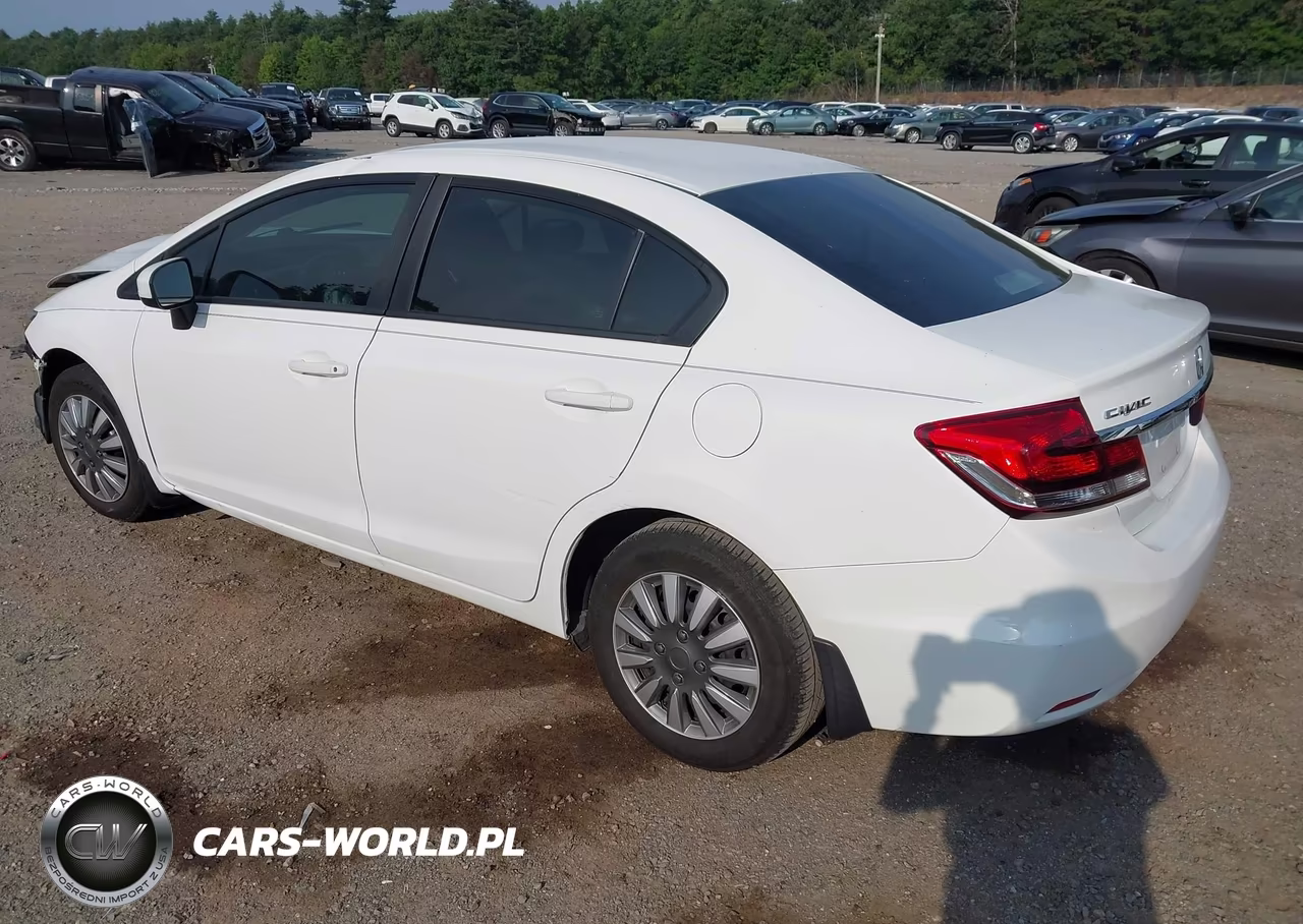 2014 Honda Civic Lx VIN:19XFB2F54EE003744 - 3