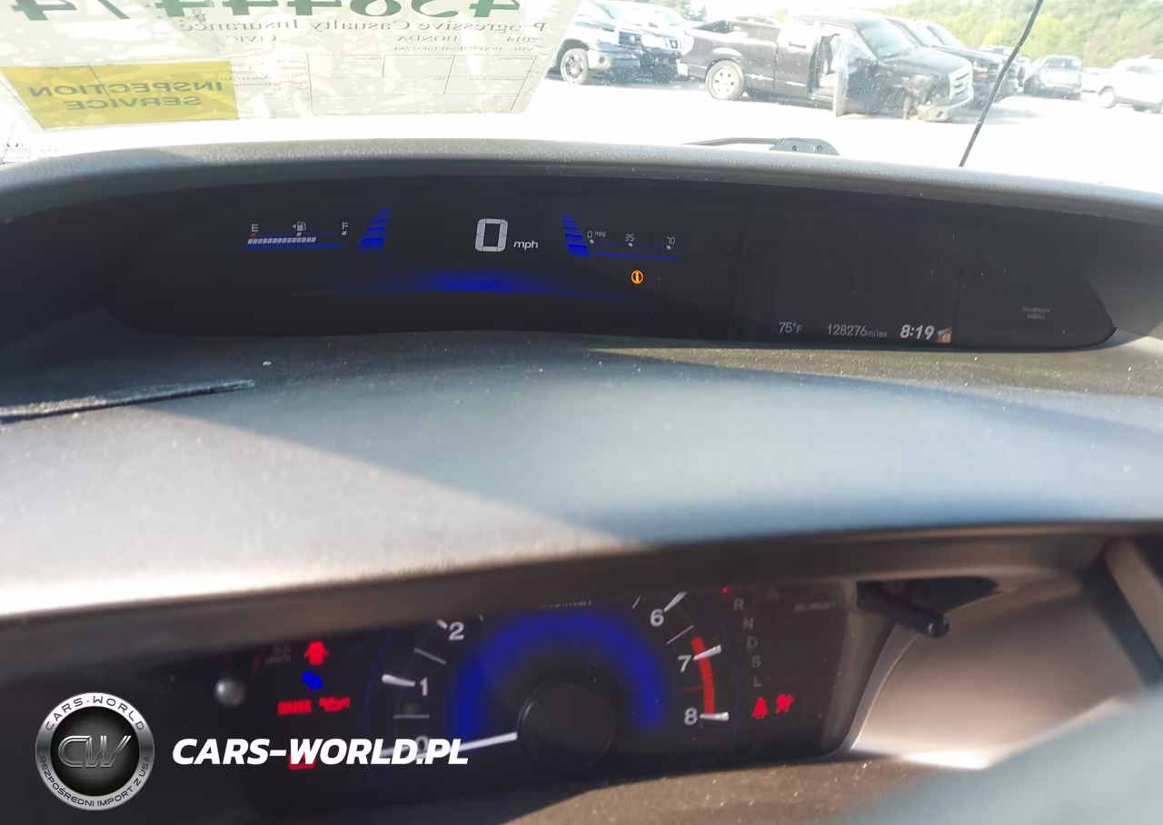 2014 Honda Civic Lx VIN:19XFB2F54EE003744 - 7
