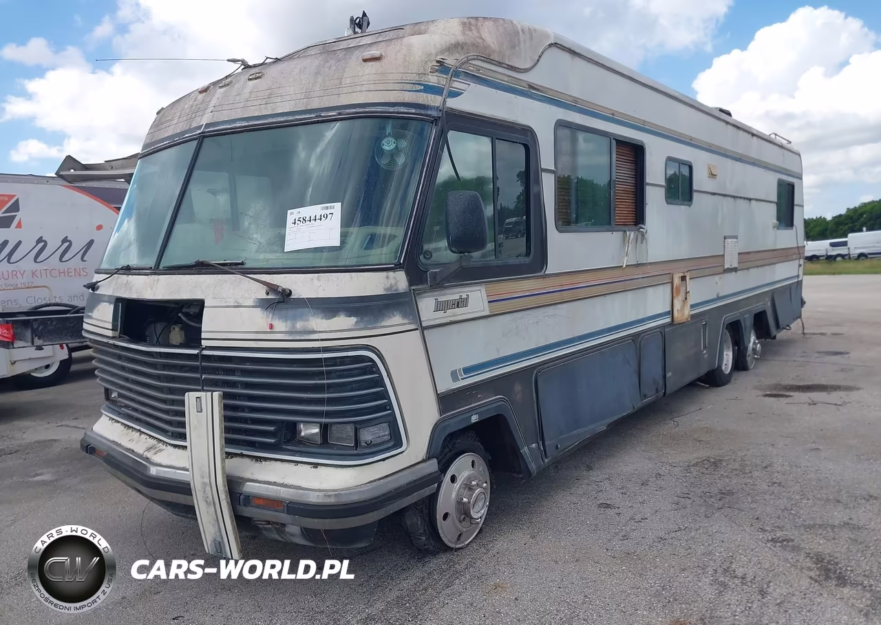 1987 Gillig Incomplete Motorhome Chassis VIN:15GED1324H1060343 - 2