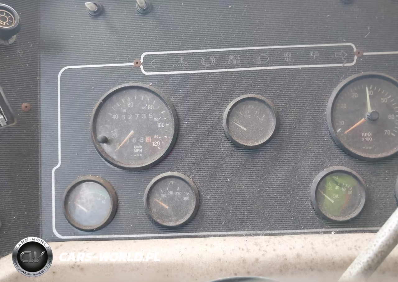 1987 Gillig Incomplete Motorhome Chassis VIN:15GED1324H1060343 - 7