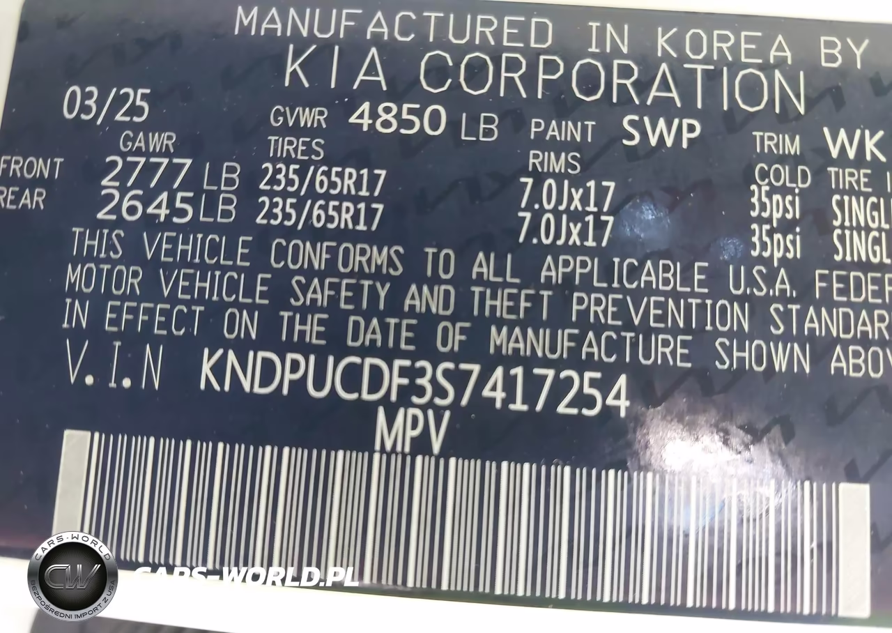 2025 Kia Sportage Lx VIN:KNDPUCDF3S7417254 - 9