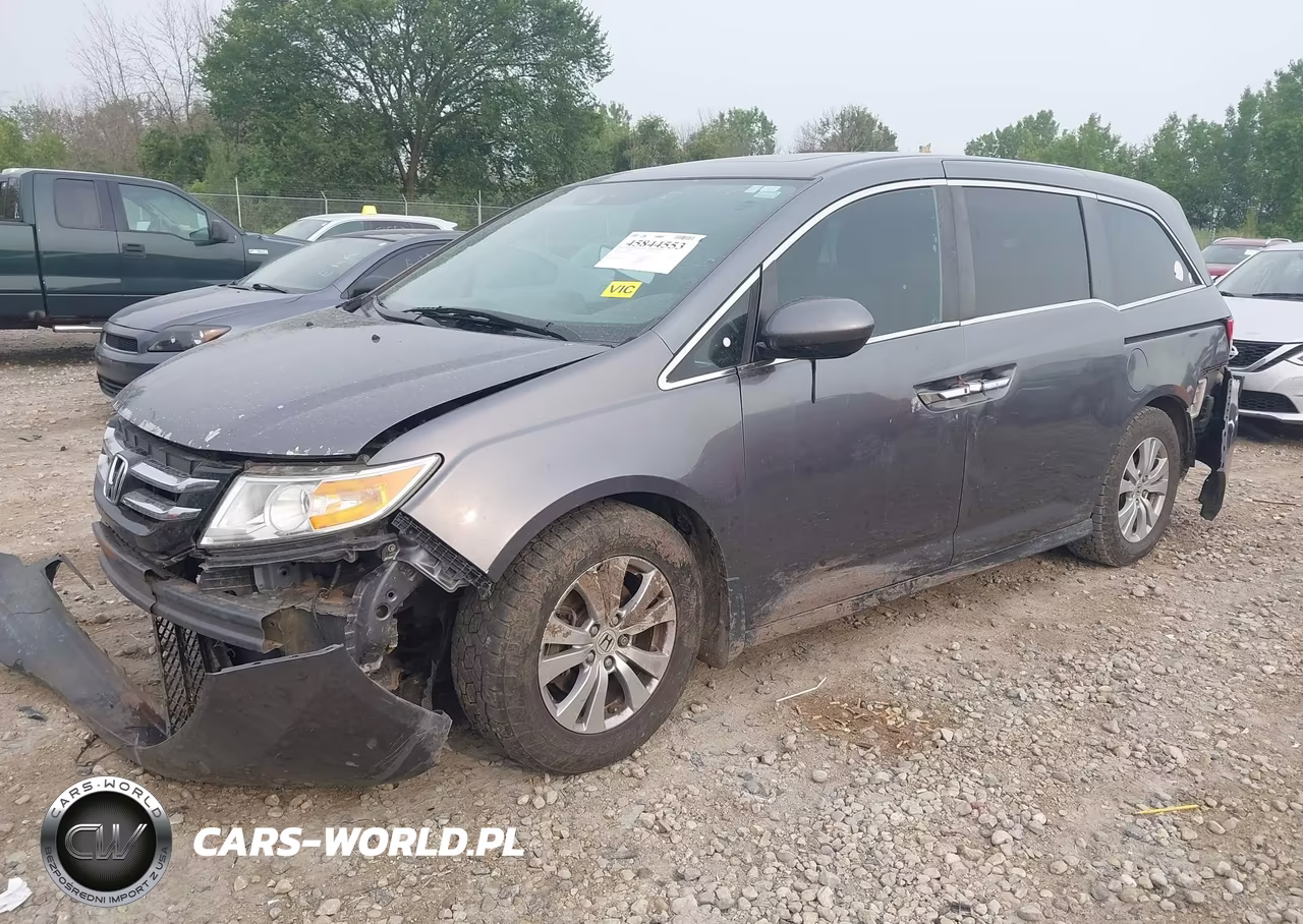 2016 Honda Odyssey Ex-L VIN:5FNRL5H64GB125101 - 2