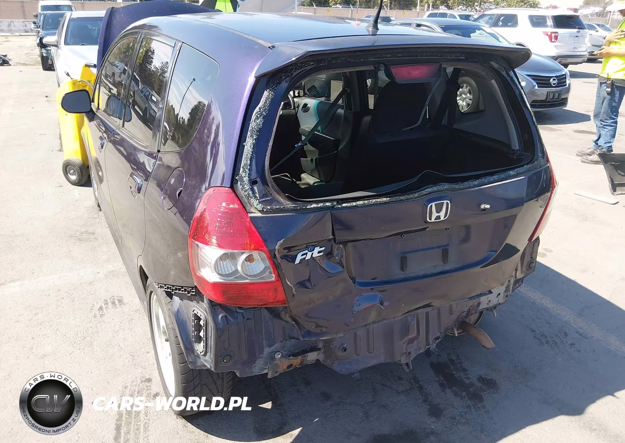 2008 Honda Fit Sport VIN:JHMGD37668S013123 - 6