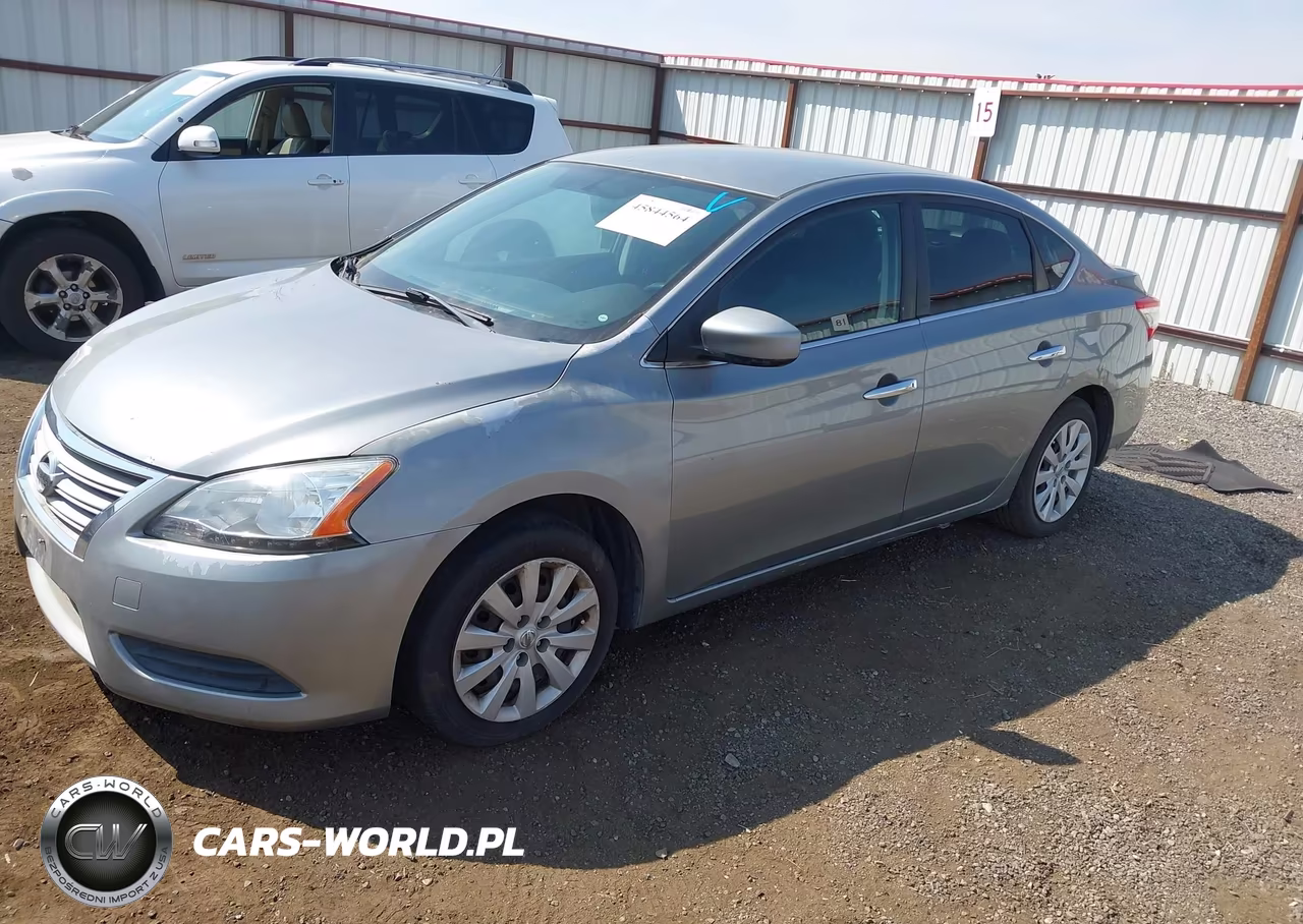 2014 Nissan Sentra Sv VIN:3N1AB7AP6EL642299 - 2