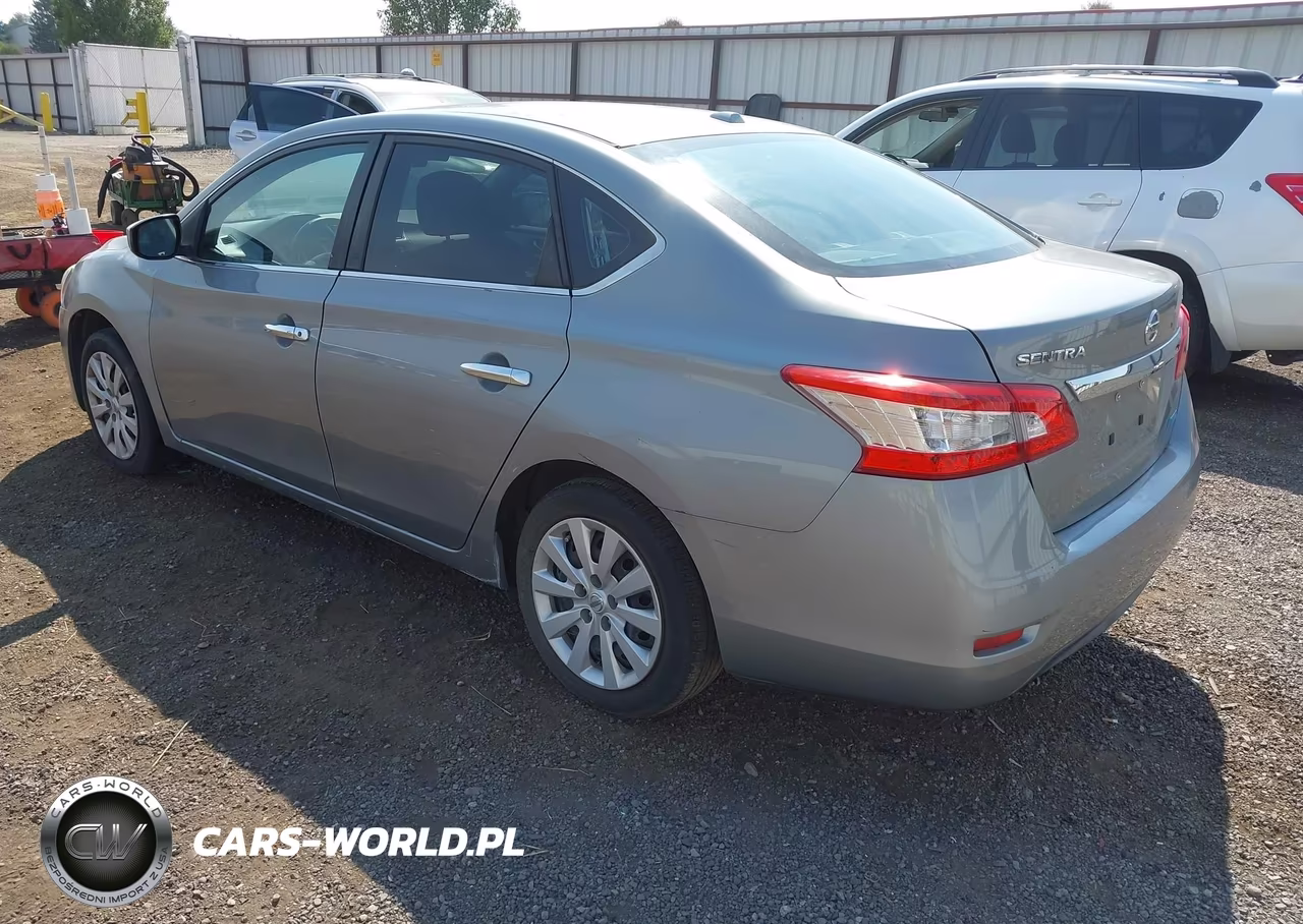 2014 Nissan Sentra Sv VIN:3N1AB7AP6EL642299 - 3