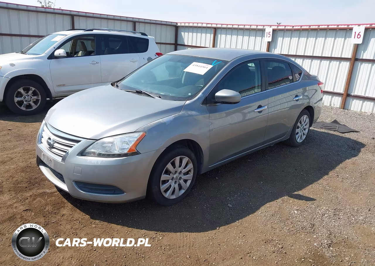 2014 Nissan Sentra Sv VIN:3N1AB7AP6EL642299 - 4
