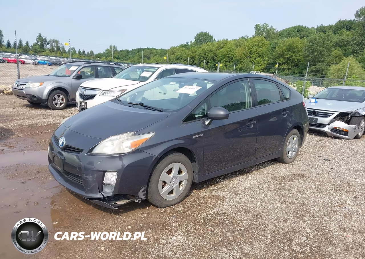2011 Toyota Prius Two VIN:JTDKN3DU0B0280580 - 2