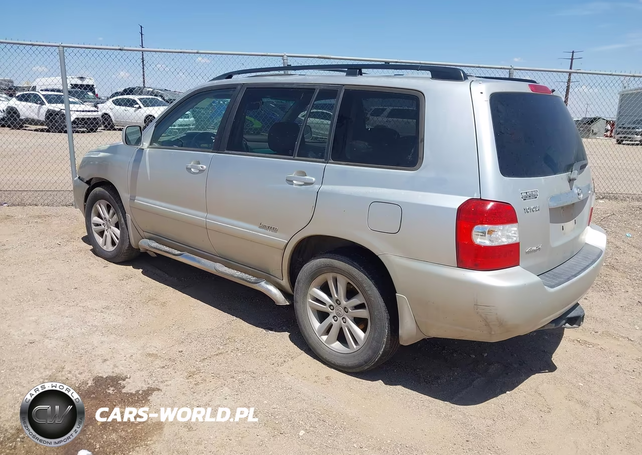 2006 Toyota Highlander Hybrid Limited V6 VIN:JTEEW21A360032372 - 3