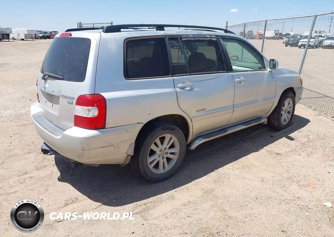 2006 Toyota Highlander Hybrid Limited V6 VIN:JTEEW21A360032372 - 4