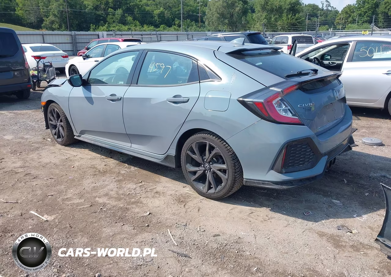 2018 Honda Civic Sport VIN:SHHFK7H44JU213510 - 3