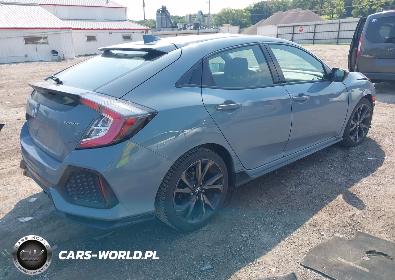 2018 Honda Civic Sport VIN:SHHFK7H44JU213510 - 4