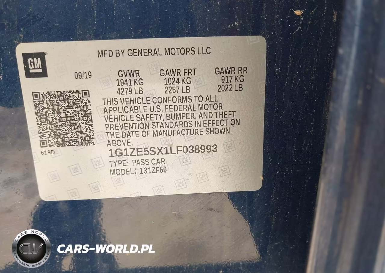 2020 Chevrolet Malibu Fwd Premier VIN:1G1ZE5SX1LF038993 - 9