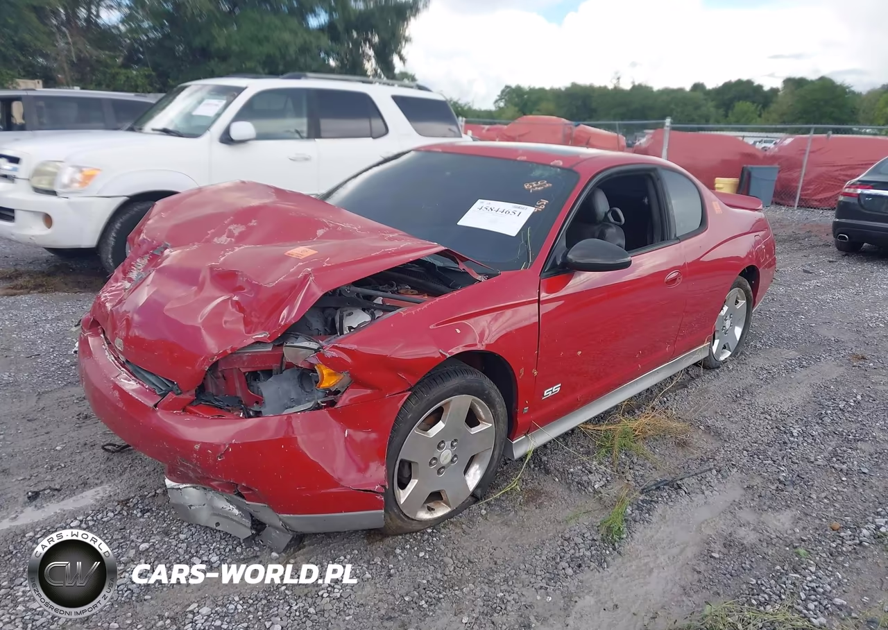 2007 Chevrolet Monte Carlo Ss VIN:2G1WL16CX79387593 - 2