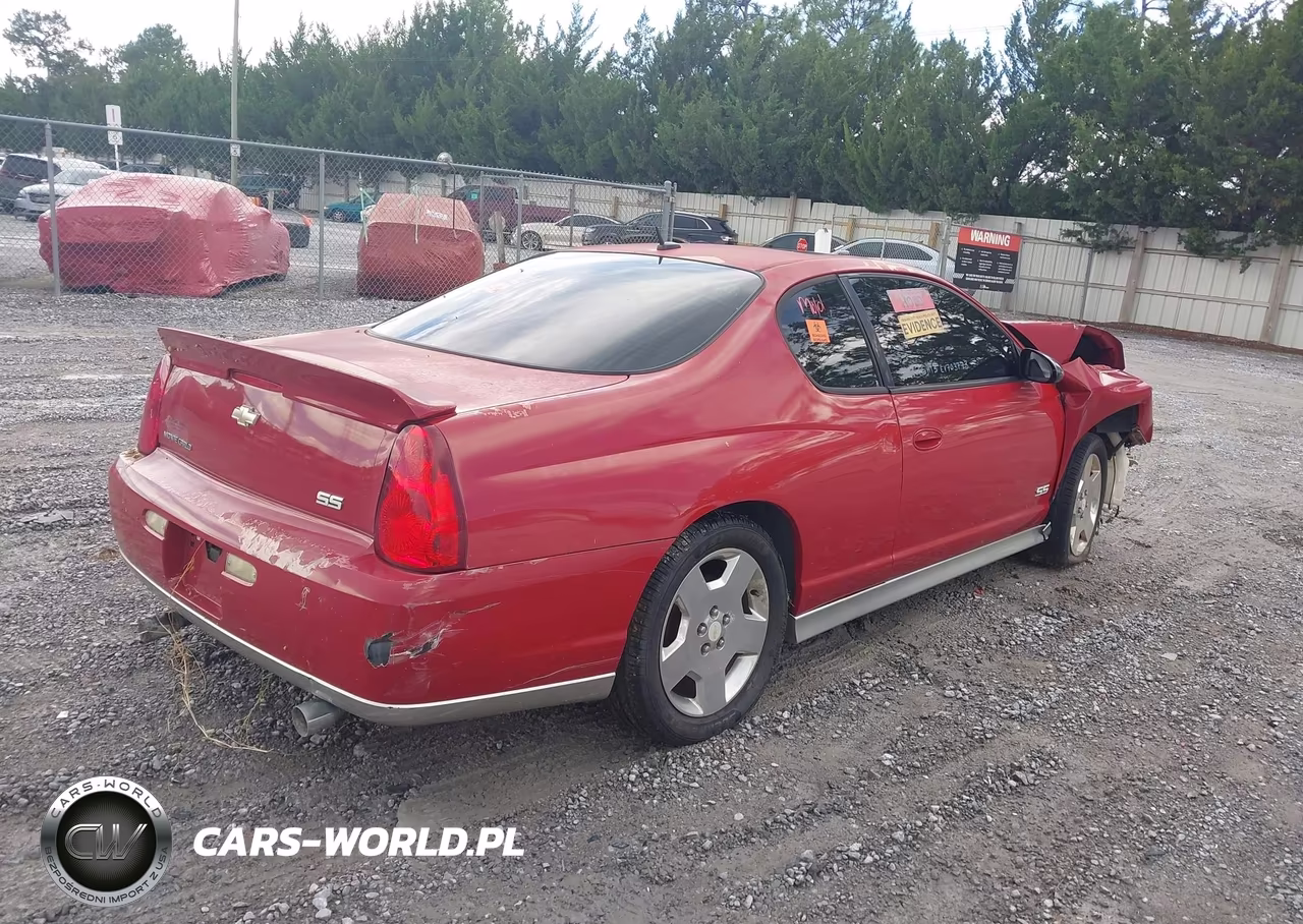 2007 Chevrolet Monte Carlo Ss VIN:2G1WL16CX79387593 - 4