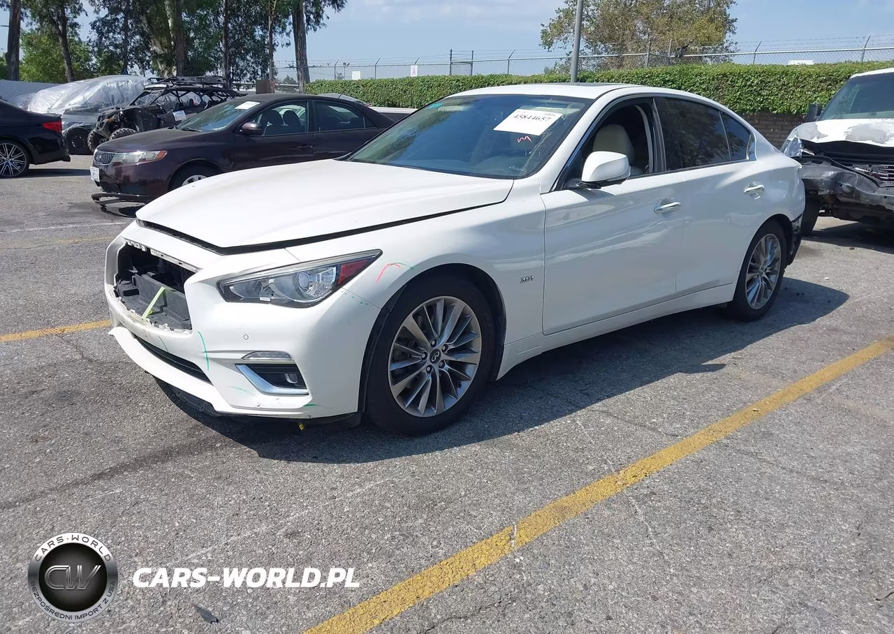 2018 Infiniti Q50 3.0T Luxe VIN:JN1EV7AP7JM360732 - 2