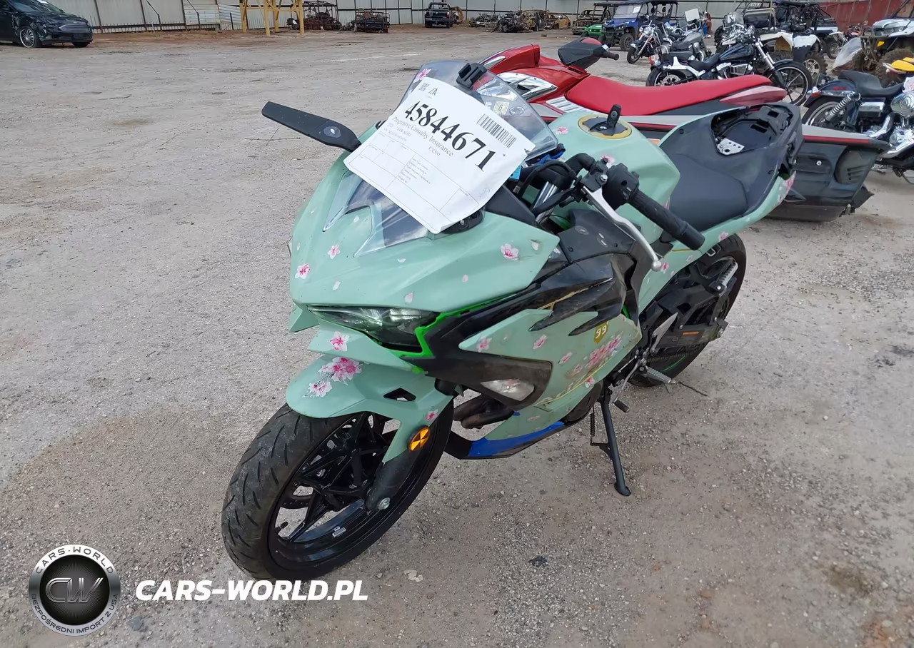 2025 Kawasaki Ex500 H VIN:ML5EXGH10SDA45956 - 2