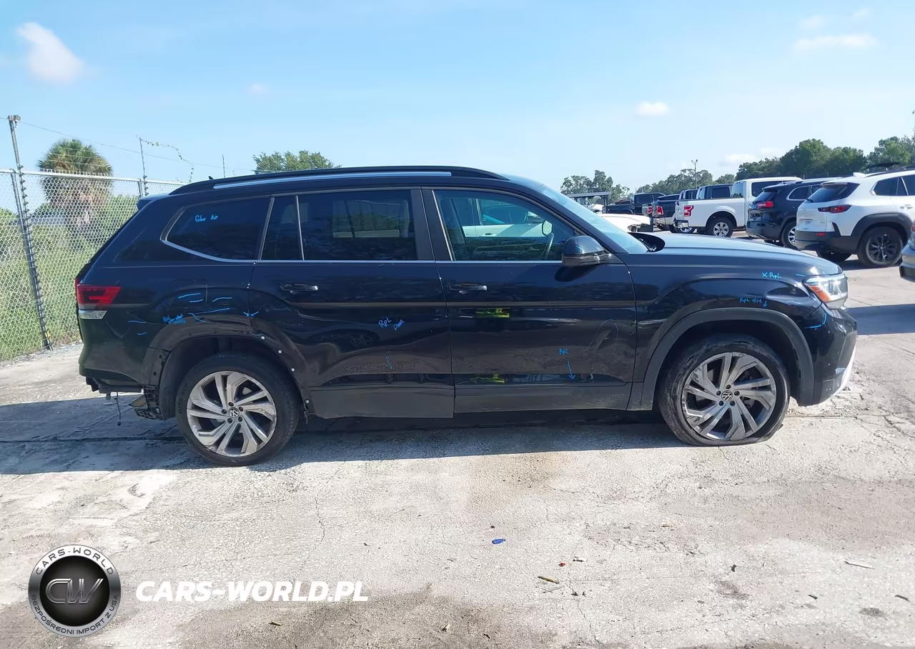 2021 Volkswagen Atlas 3.6L V6 Se W-Technology VIN:1V2HR2CA6MC551545 - 13