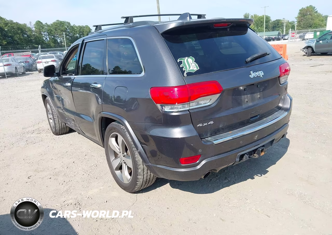 2016 Jeep Grand Cherokee Overland VIN:1C4RJFCT0GC361024 - 3