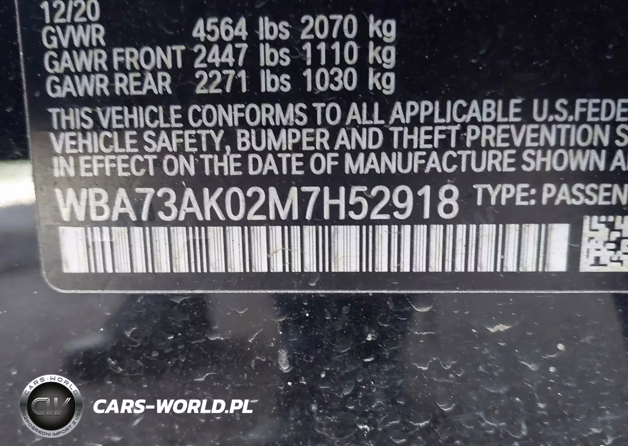 2021 BMW 228I Gran Coupe xDrive VIN:WBA73AK02M7H52918 - 9