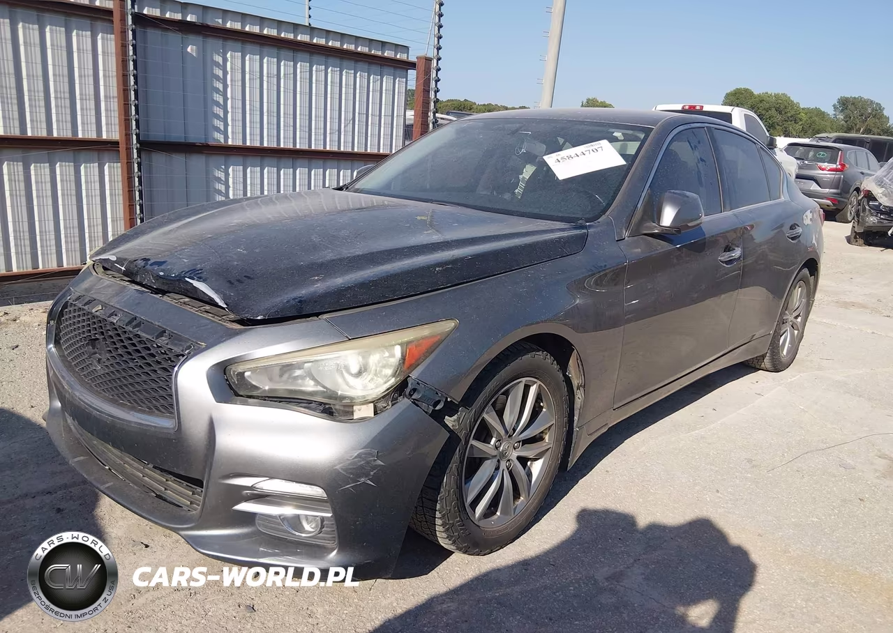 2014 Infiniti Q50 VIN:JN1BV7APXEM686517 - 2