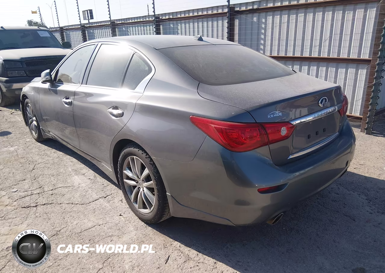 2014 Infiniti Q50 VIN:JN1BV7APXEM686517 - 3