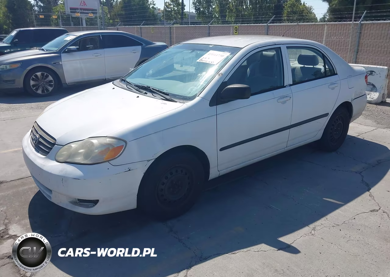 2004 Toyota Corolla Ce VIN:JTDBR32EX42040315 - 2