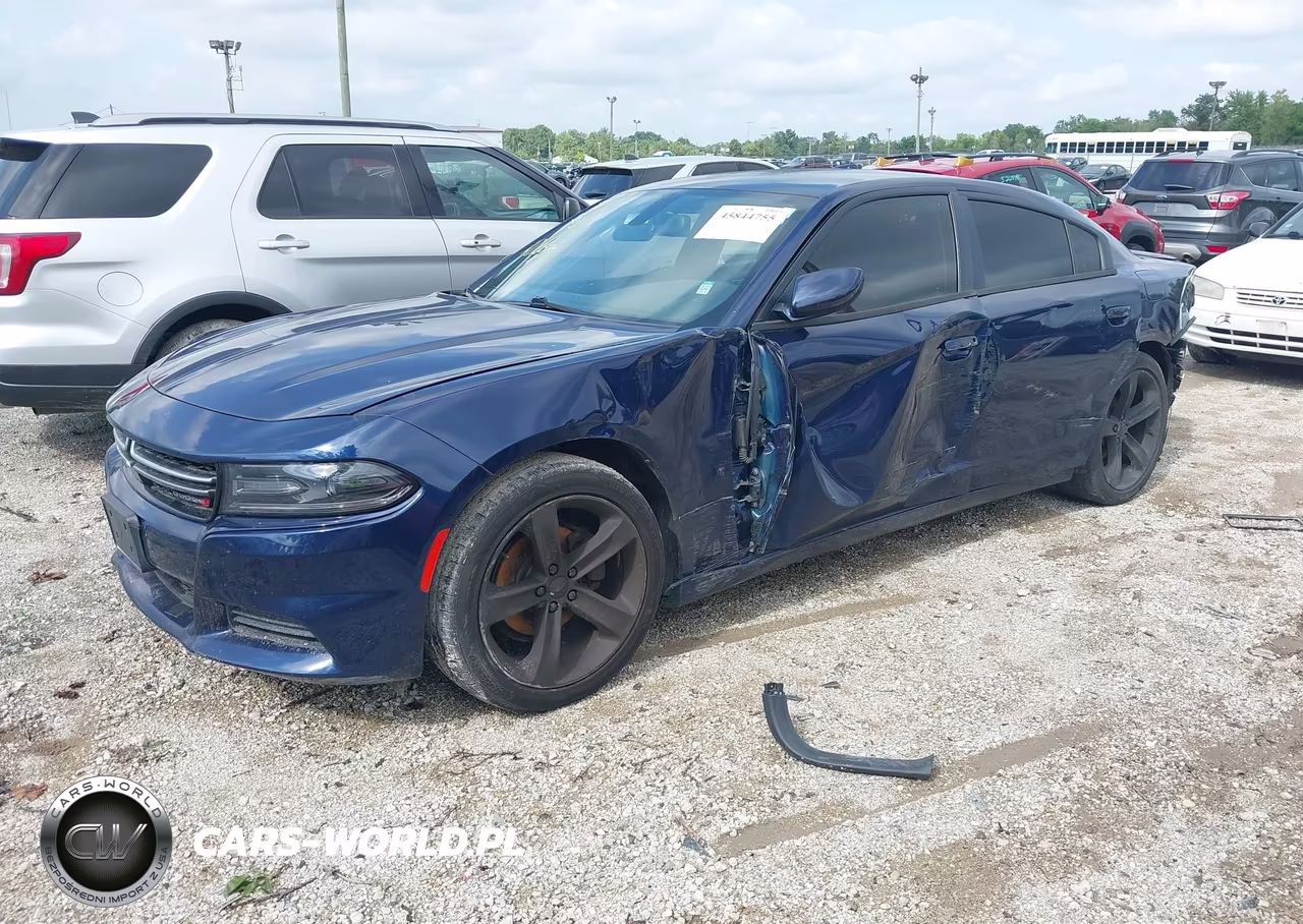 2017 Dodge Charger Se Rwd VIN:2C3CDXBG9HH544111 - 2