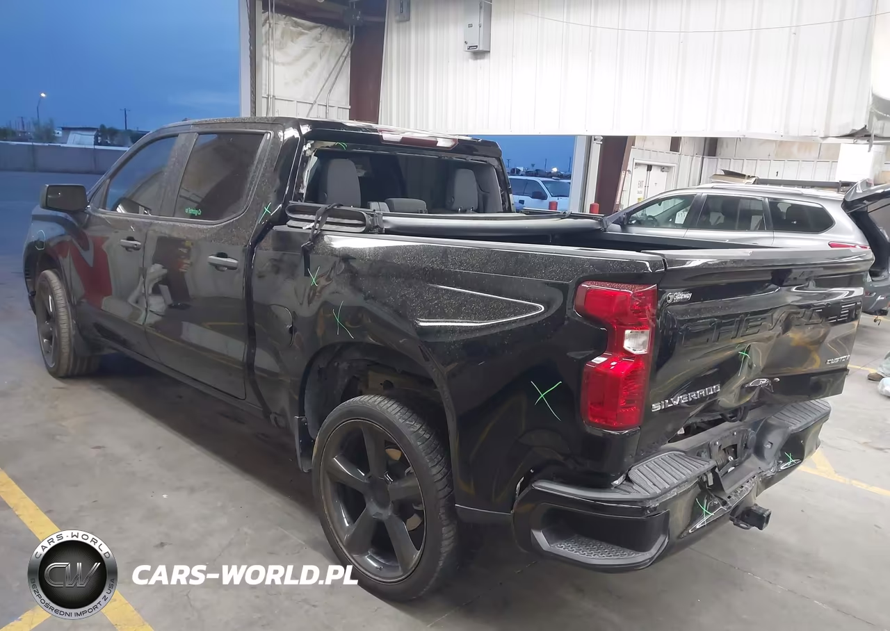 2023 Chevrolet Silverado 1500 2Wd Short Bed Custom VIN:3GCPABEK6PG146989 - 3