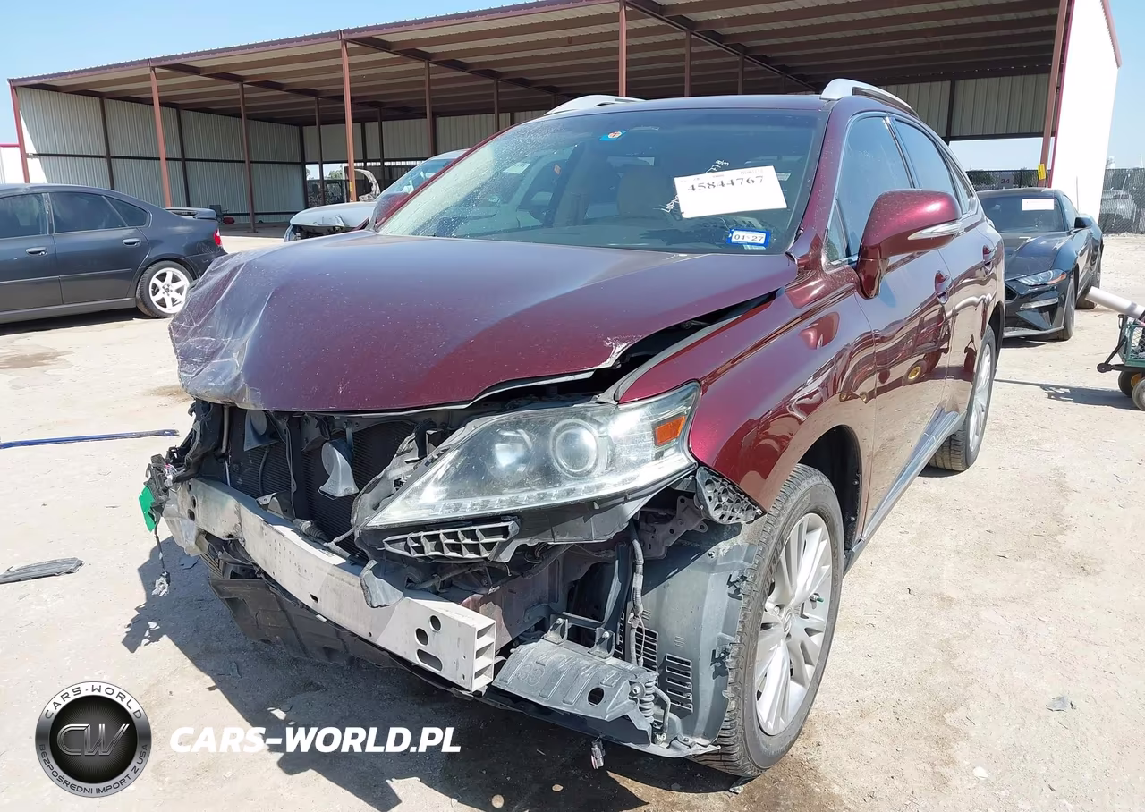 2013 Lexus Rx 350 VIN:2T2ZK1BA8DC105891 - 2