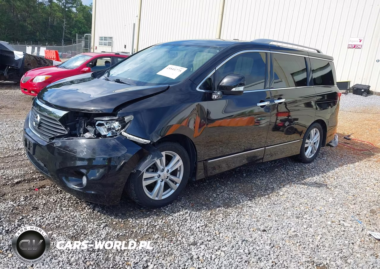 2013 Nissan Quest Sl VIN:JN8AE2KP8D9063168 - 2