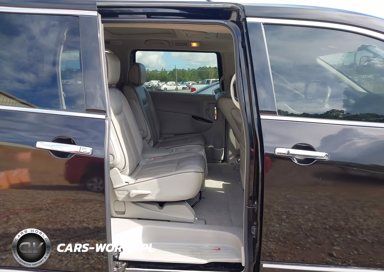 2013 Nissan Quest Sl VIN:JN8AE2KP8D9063168 - 8