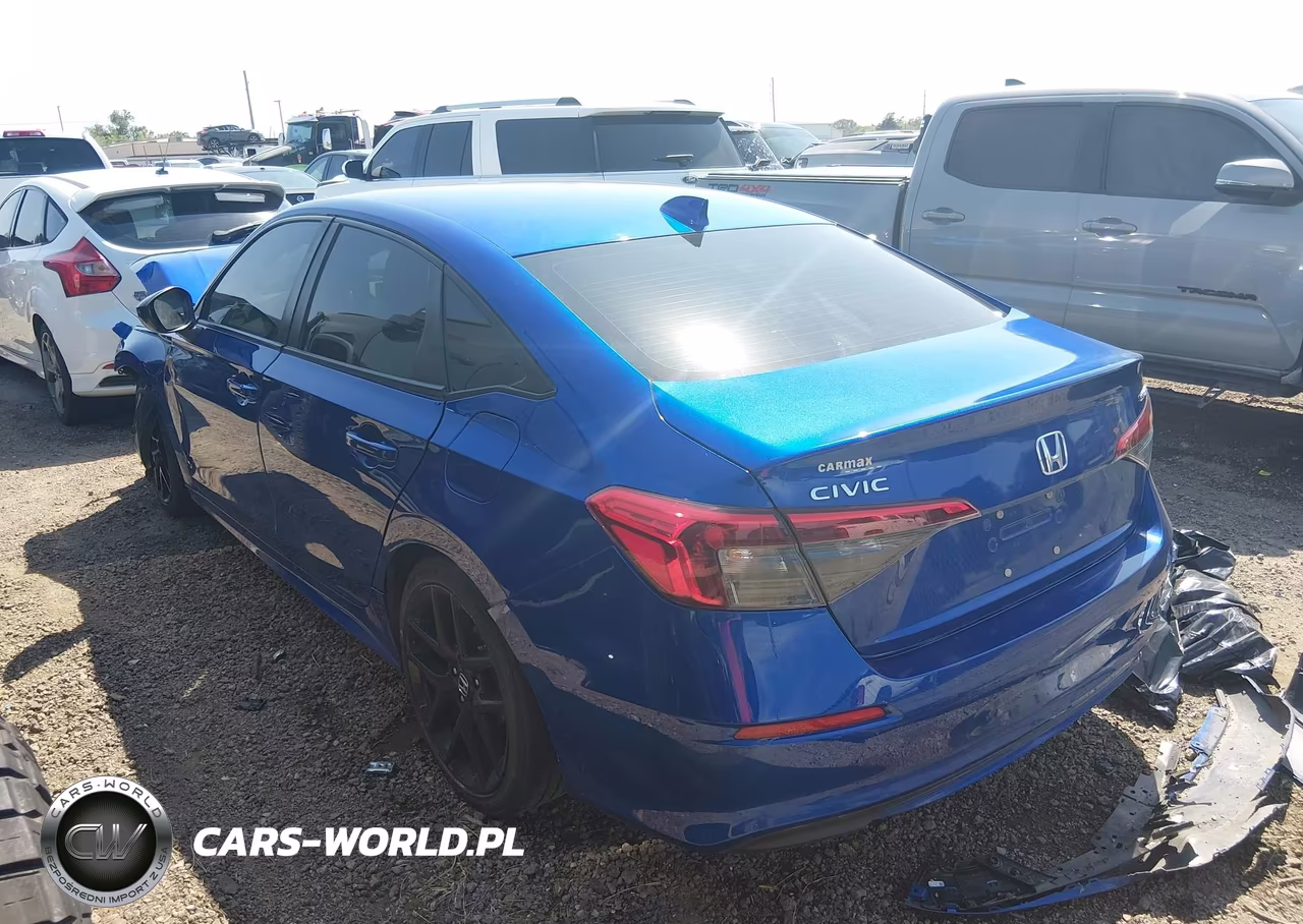 2022 Honda Civic Sport VIN:2HGFE2F57NH580992 - 14