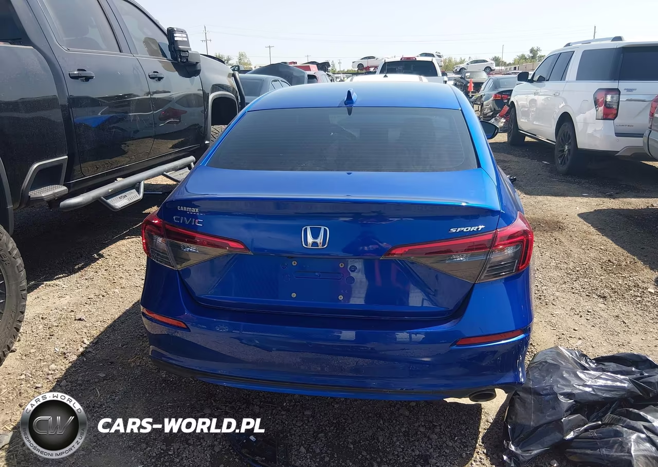 2022 Honda Civic Sport VIN:2HGFE2F57NH580992 - 16