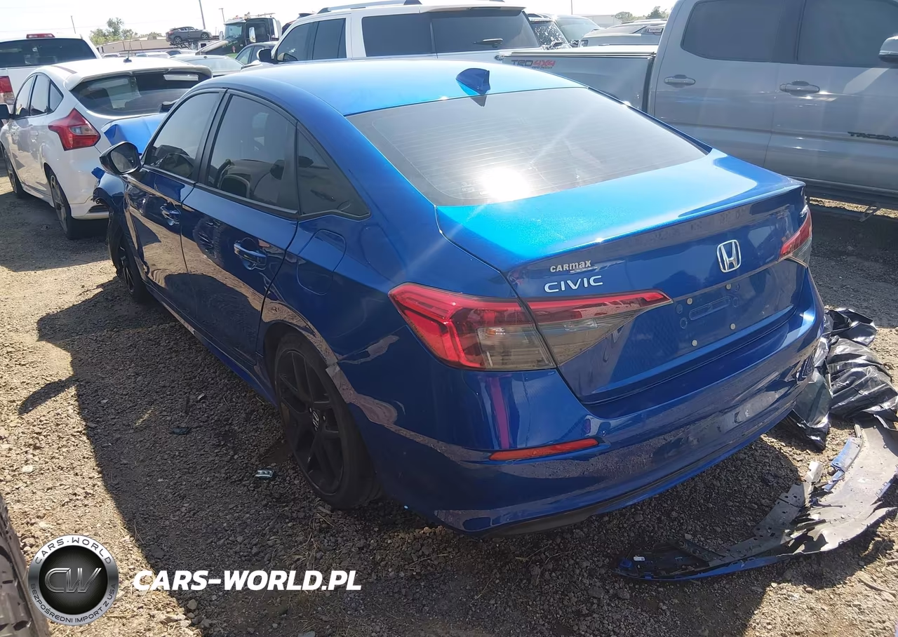 2022 Honda Civic Sport VIN:2HGFE2F57NH580992 - 3