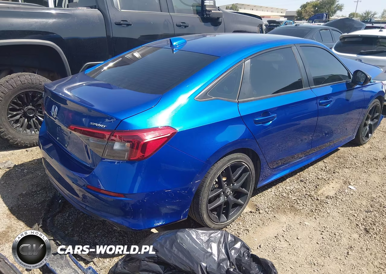 2022 Honda Civic Sport VIN:2HGFE2F57NH580992 - 4