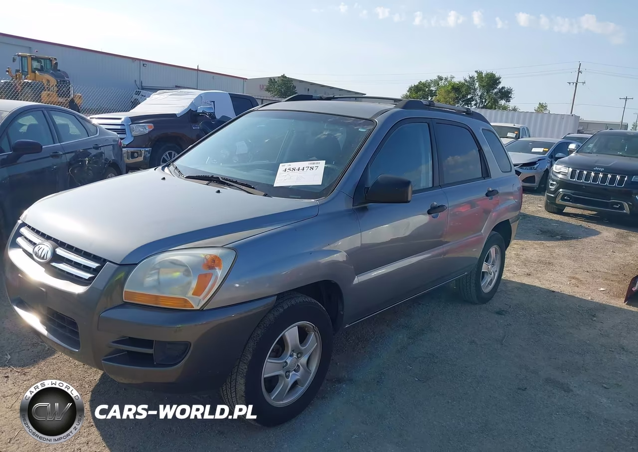 2007 Kia Sportage Lx VIN:KNDJF724477383048 - 2