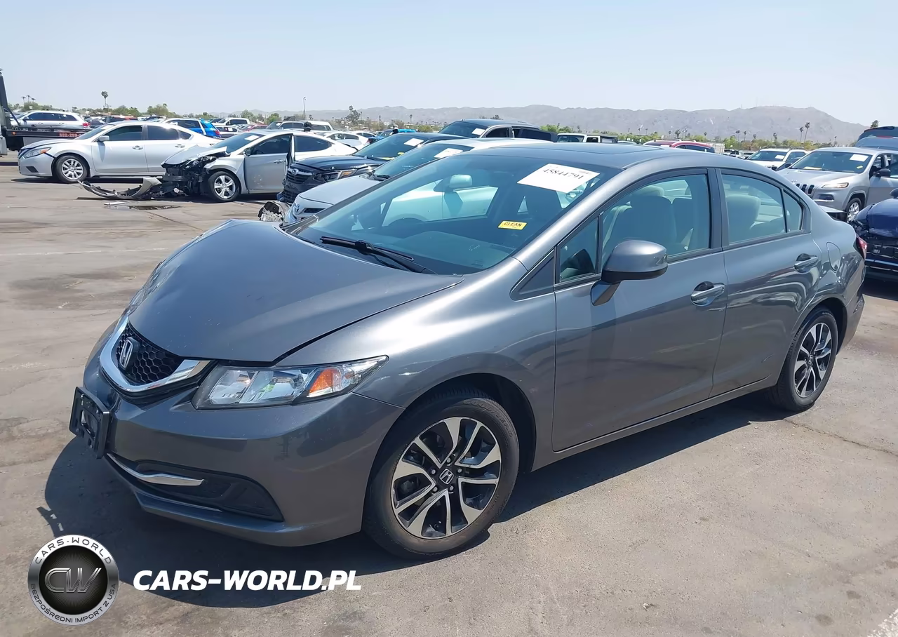 2013 Honda Civic Ex VIN:19XFB2F87DE049383 - 2