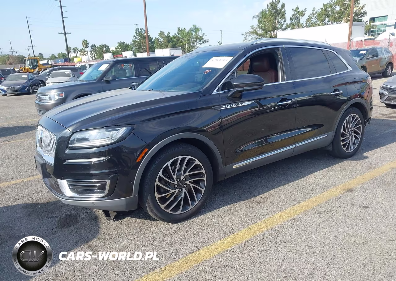 2019 Lincoln Nautilus Reserve VIN:2LMPJ6L96KBL11202 - 2