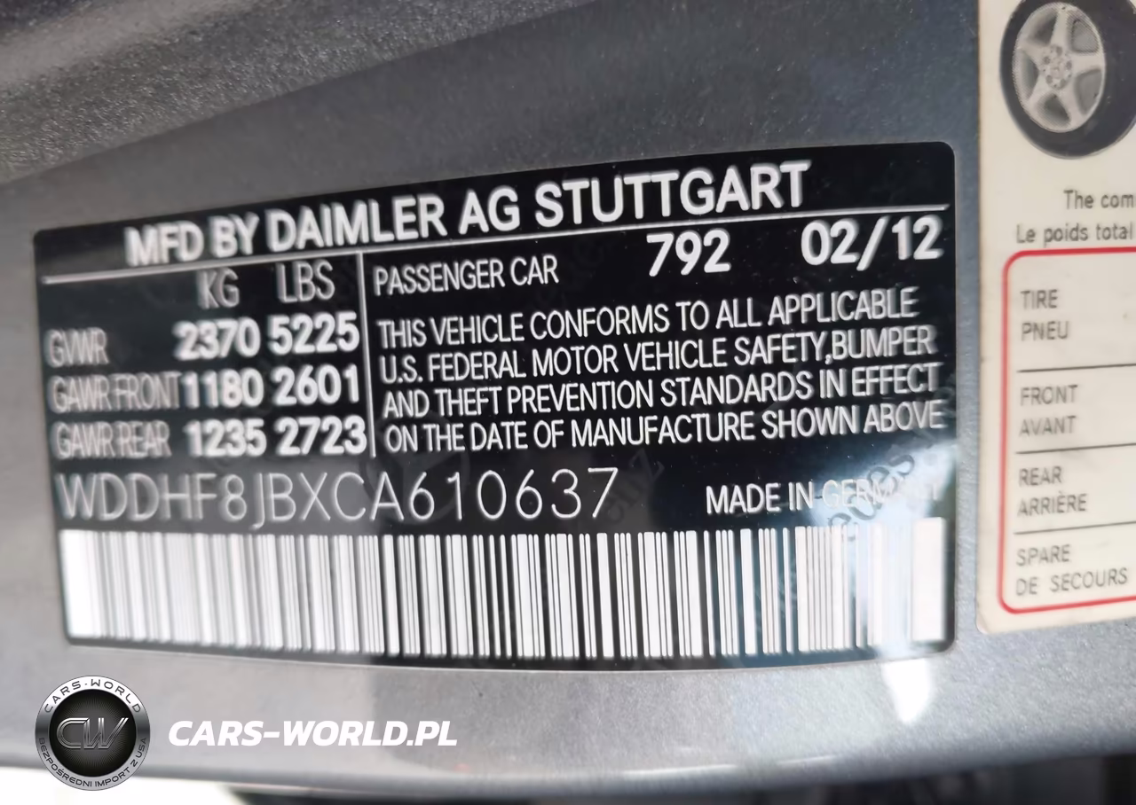 2012 Mercedes-Benz E 350 4Matic VIN:WDDHF8JBXCA610637 - 9