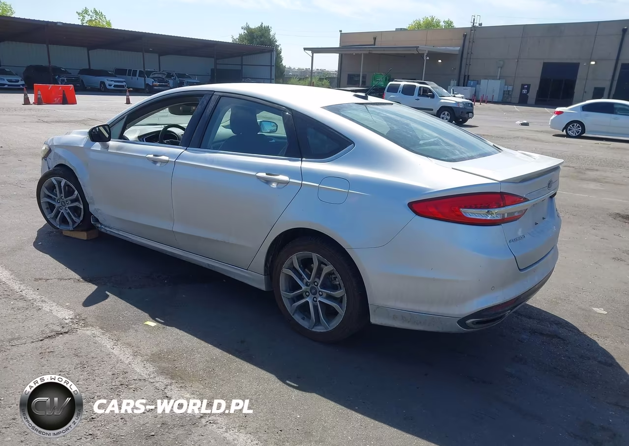 2017 Ford Fusion Se VIN:3FA6P0T95HR350872 - 3