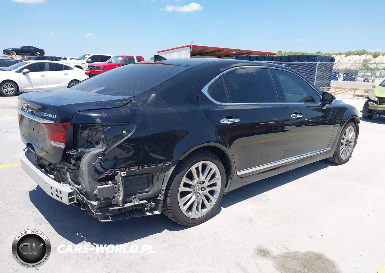 2017 Lexus Ls 460 L VIN:JTHGL5EF5H5057551 - 4