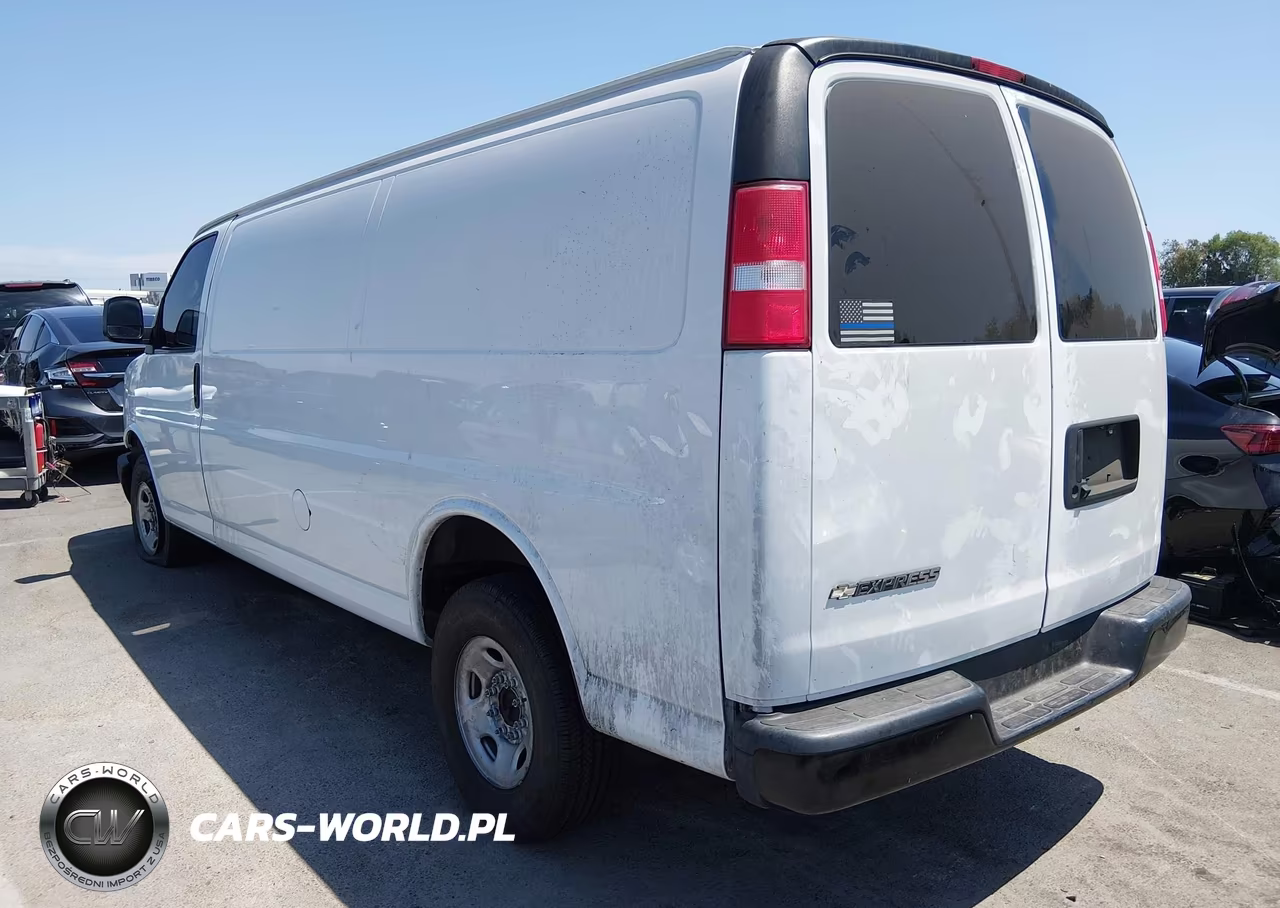 2021 Chevrolet Express Cargo Rwd 2500 Extended Wheelbase Wt VIN:1GCWGBFP2M1150892 - 3