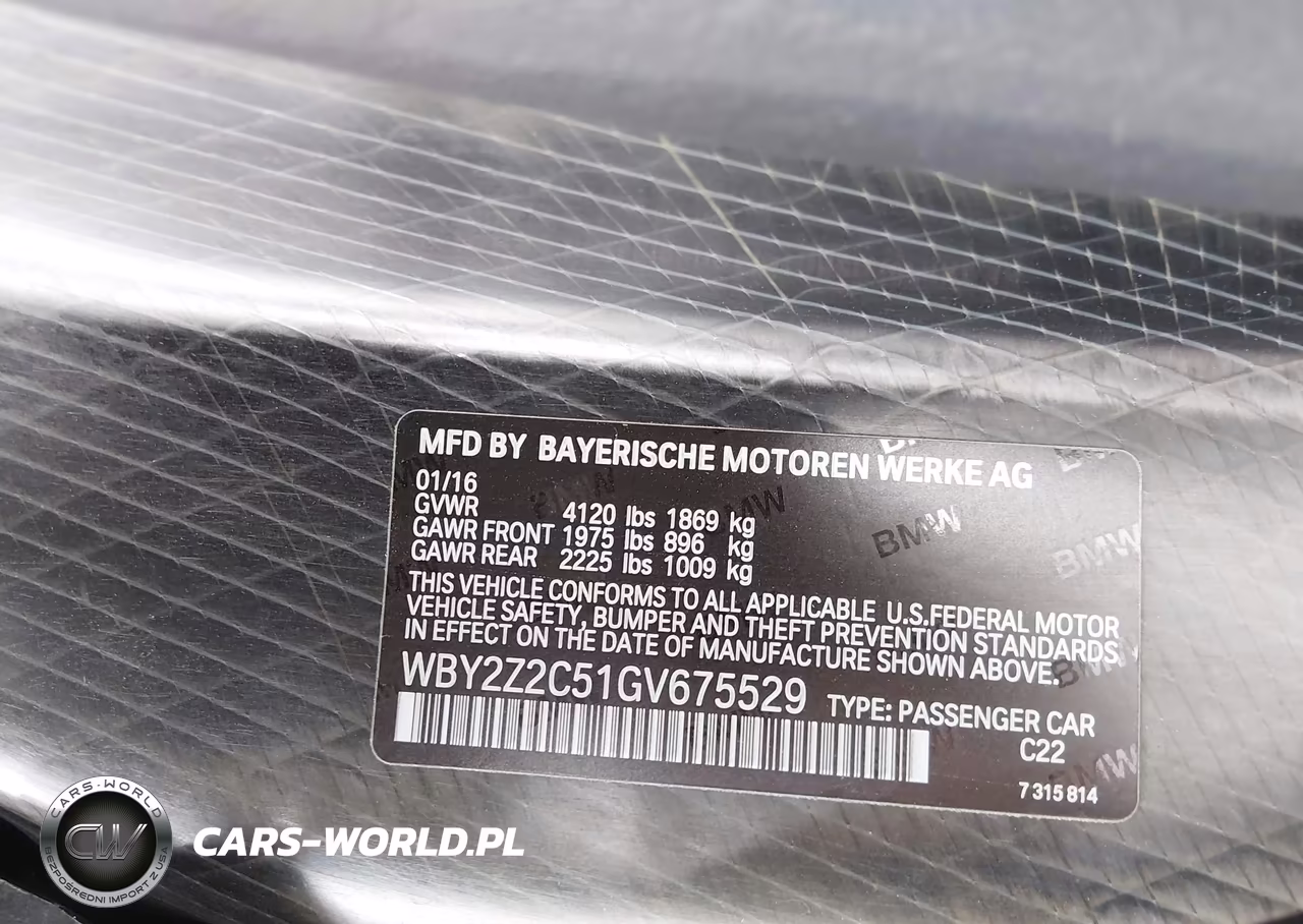 2016 BMW I8 VIN:WBY2Z2C51GV675529 - 9