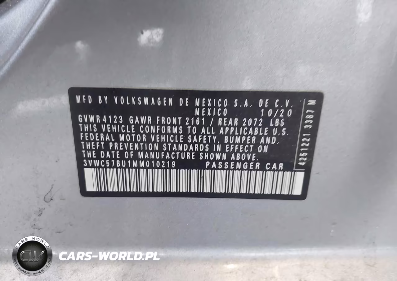 2021 Volkswagen Jetta 1.4T R-Line-1.4T Se-S VIN:3VWC57BU1MM010219 - 9