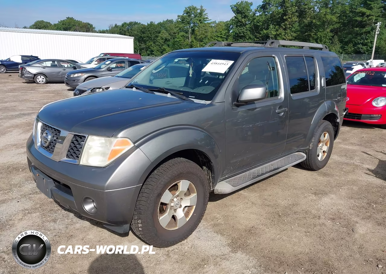 2005 Nissan Pathfinder Se VIN:5N1AR18W35C705370 - 2