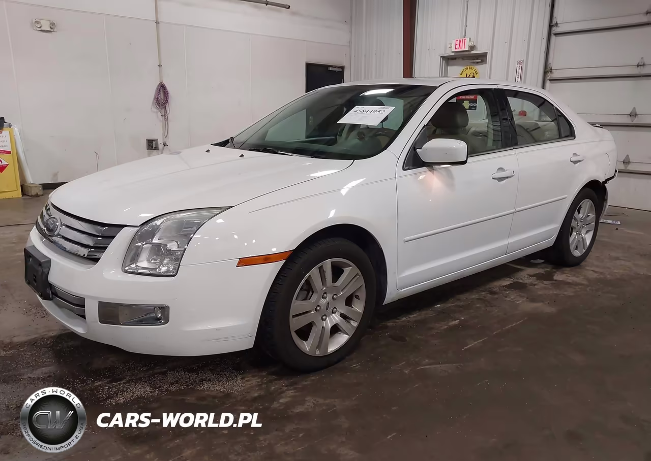 2007 Ford Fusion Sel VIN:3FAHP08127R108941 - 2